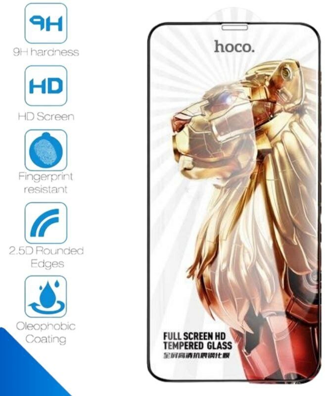 HOCO G9 Защитное стекло для iPhone 12 Pro Max, полноэкранное, полноклеевое