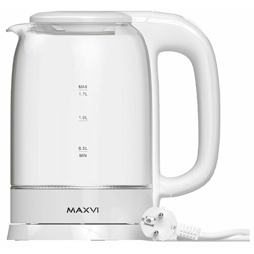 Чайник электрический Maxvi KE1741G white 1399₽
