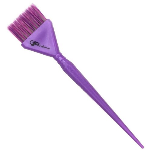 Gera Professional, Кисть, смешанная фиолетовая щетина 9 рядов, цвет фиолетовый