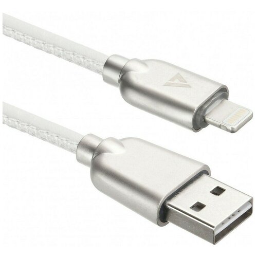 кабель acd allure lightning usb a кожа 1м белый acd u926 p5w Кабель USB - Lightning, 1м, ACD (ACD-U926-P5W)