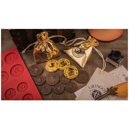 Форма для шоколадной монеты банка Гринготтс Гарри Поттер от Cinereplicas