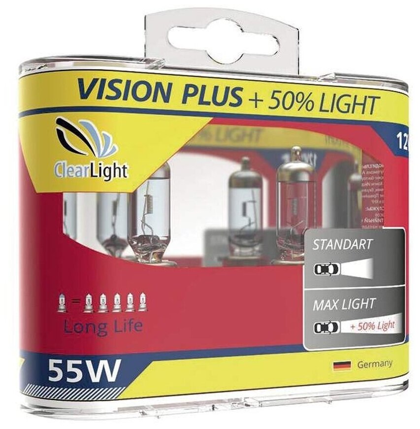 Галогенная лампа HB4 VisionPlus 50% Light 2 шт