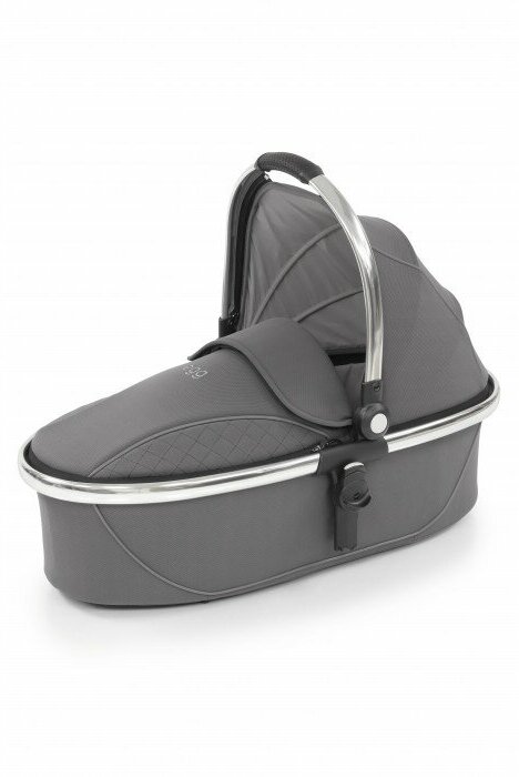 Люлька Egg Carrycot Regal Navy & Mirror Frame - фото №6