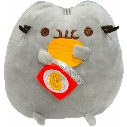 Мягкая игрушка PUSHEEN THE CAT (Кот Пушин) с чипсами мягкая игрушка pusheen the cat кот пушин в кармашке