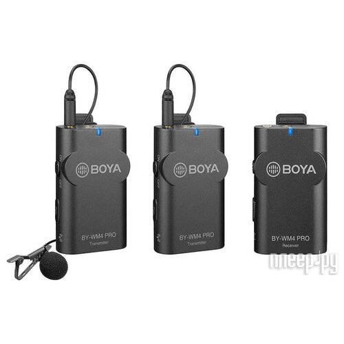 BOYA BY-WM4 Pro-K2 Двухканальная беспроводная радиосистема 1125000₽