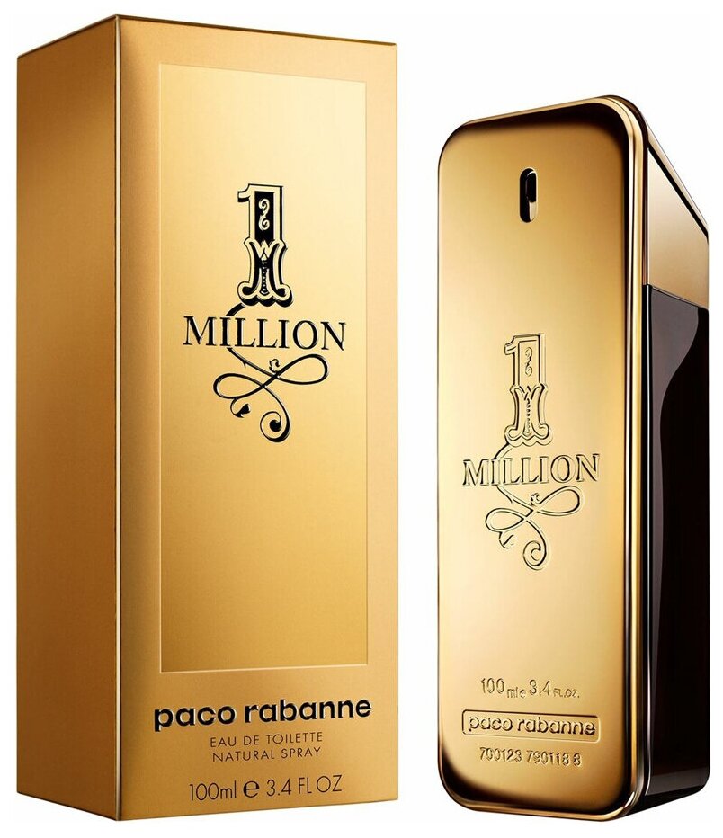 Paco Rabanne, 1 Million Man, 100 мл, туалетная вода мужская