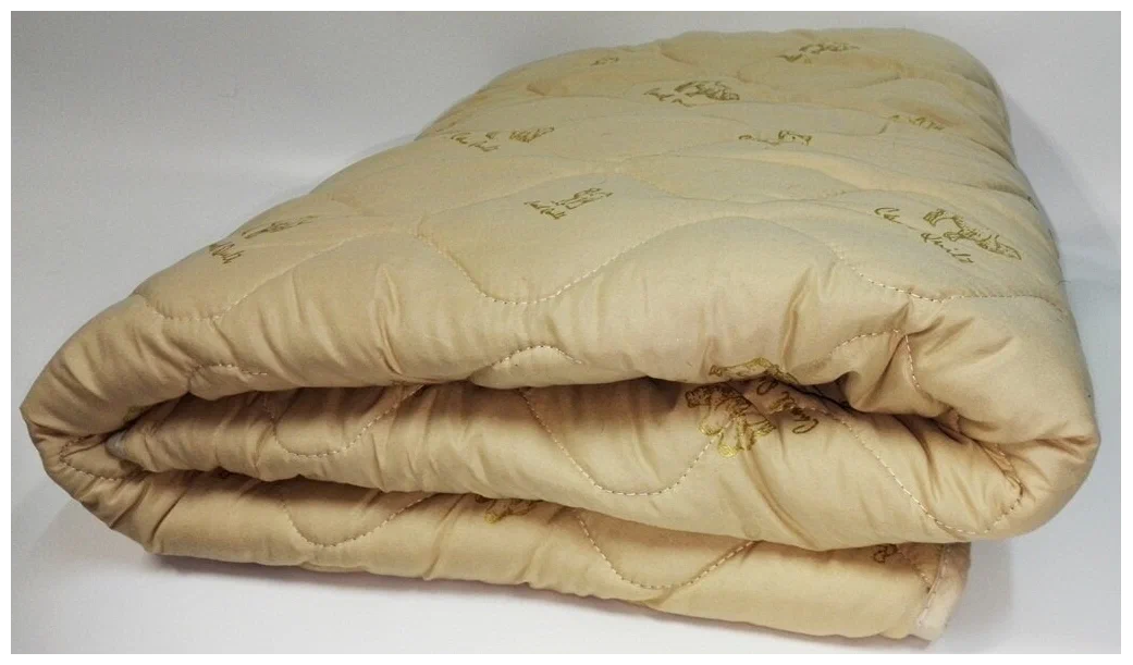Одеяло LOTUS HOME TEXTILE 1,5 спальный 140x200 см, Всесезонное, Зимнее, с наполнителем Верблюжья шерсть - фотография № 3
