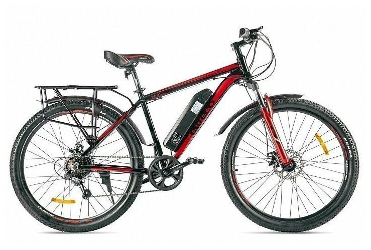 Электровелосипед Eltreco XT 800 NEW черно-красный