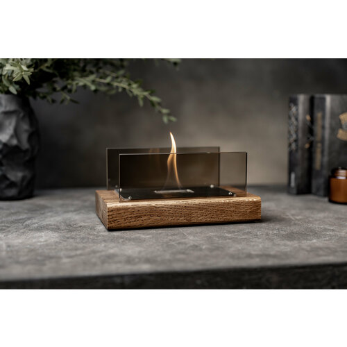 Биокамин настольный ручной работы Lite Black декоративный