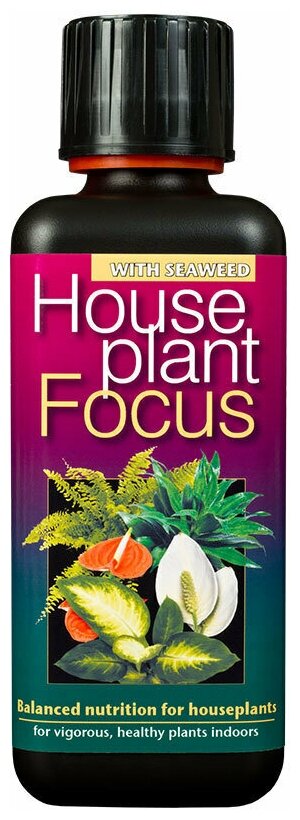 Удобрение Houseplant Focus для всех комнатных растений Growth Technology Объем 300мл - фотография № 1