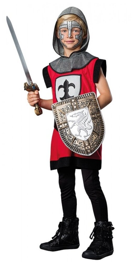 Детский костюм "Рыцарь" красный (12052) 128 см