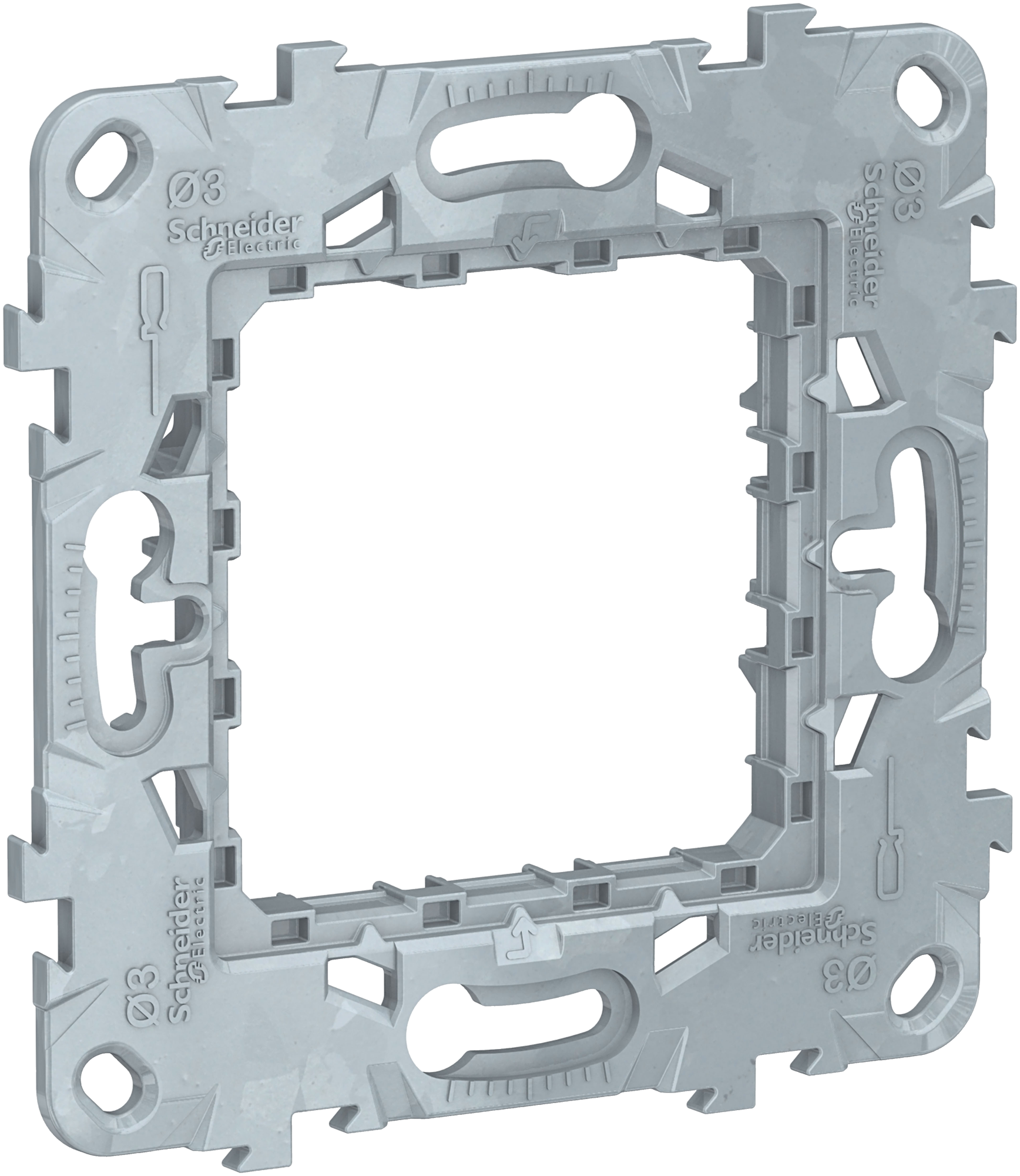 Суппор Zamak 2 модуля Unica Modular Schneider Electric, NU7002