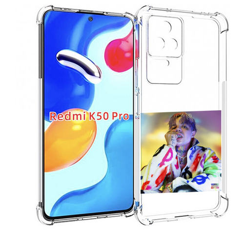 Чехол MyPads Sayonara Boy Oраl Элджей для Xiaomi Redmi K50 / K50 Pro задняя-панель-накладка-бампер