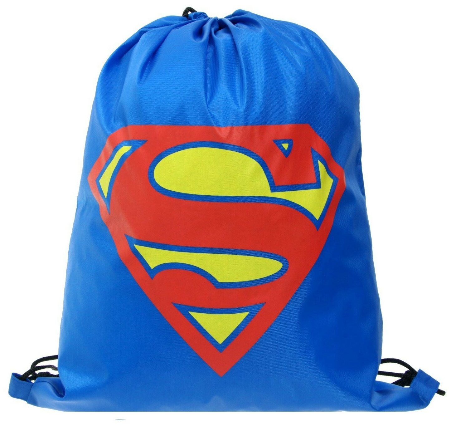 Мешок для обуви ND Play "Супермен", 32х41 см, синий (298498)