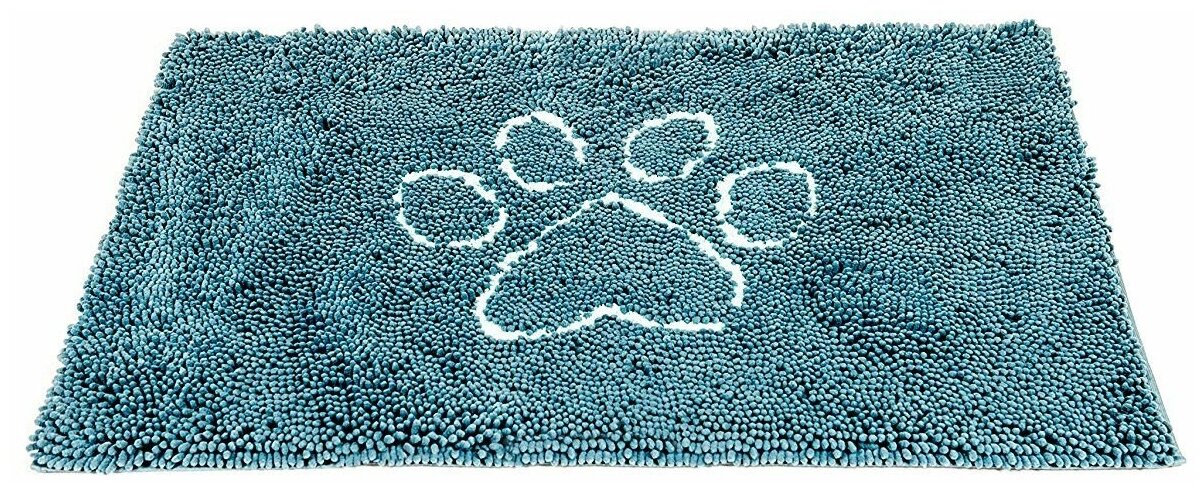 Коврик для собак Dog Gone Smart Doormat, супервпитывающий, цвет: цвет морской волны , 66 х 89 см - фотография № 3