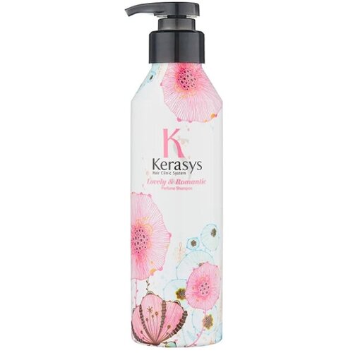 Kerasys Женский Lovely And Romantic Perfumed Shampoo Парфюмированный шампунь для поврежденных волос 400мл