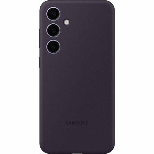 Чехол-накладка Samsung Silicone Case S24+ Dark Purple