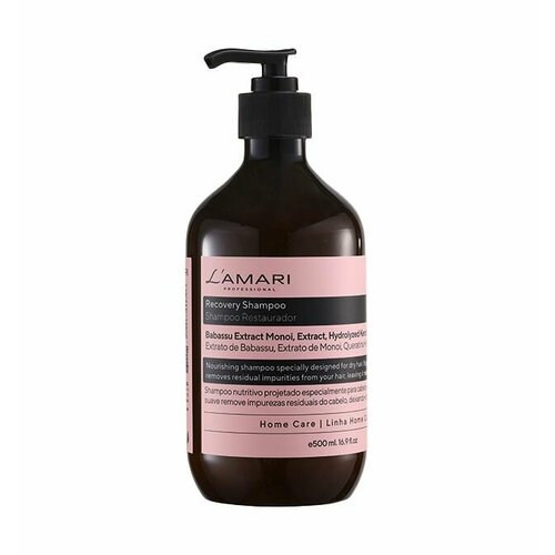 Шампунь безсульфатный для домашнего ухода L'AMARI Recovery Shampoo 500 ml