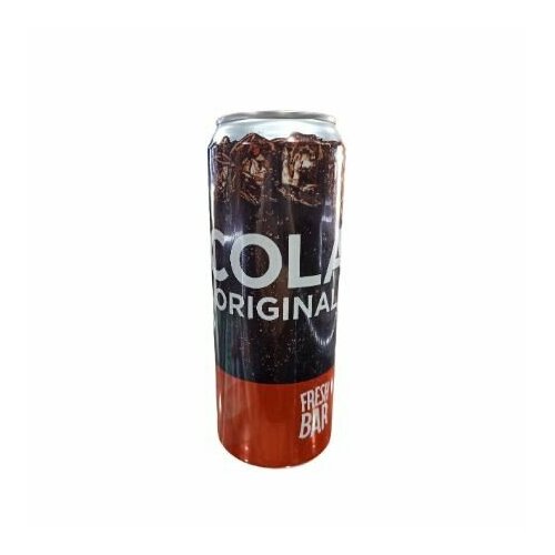 Газированый напиток Fresh bar Cola 0,45 ж/б 12 штук