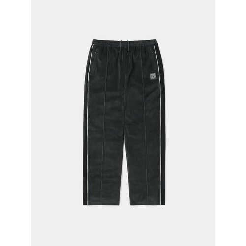 Брюки thisisneverthat Velour Track Pant, размер S, зеленый