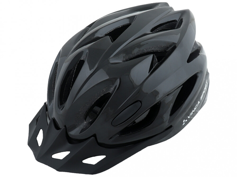 Шлем защитный VSH25 In-Mold черный, 54-57см взрослый