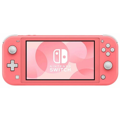 Игровая консоль Nintendo Switch Lite Coral игровая приставка nintendo switch lite кораллово розовый