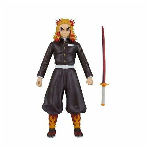 Кеджуро Ренгоку фигурка, Kyojuro Rengoku Demon Slayer 20cm anime demon slayer figure demon slayer gk rengoku kyoujurou pvc action figure collectible model toys kid gift