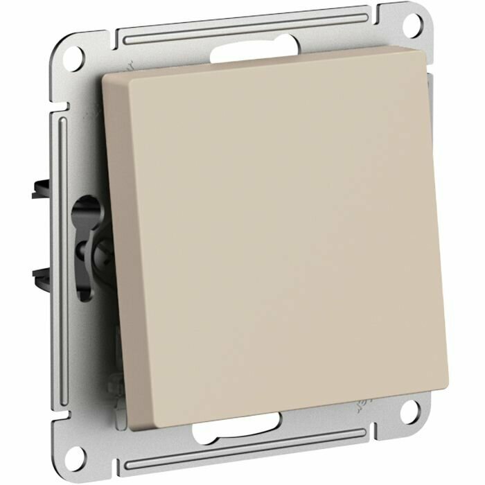 Переключатель перекрестный Schneider Electric AtlasDesign одноклавишный. Песочный