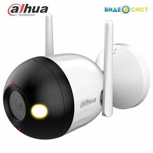 IP камера видеонаблюдения wifi Dahua 2Мп уличная , встроенный микрофон и динамик, обнаружение человека, Micro SD, IP67 DH-IPC-F2CP-PV-0360B