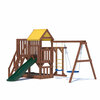 Фото #4 Деревянная детская игровая площадка CustWood Junior Color JC5 - безопасный и комфортный игровой спортивный комплекс / домик / площадка для дачи
