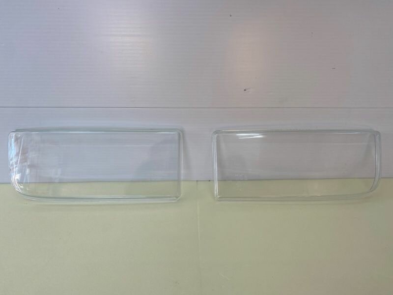 Комплект стекол фар головного света гладкие (правое, левое) Мерседес Актрос MП1, Аксор, Mercedes Actros MP1, Axor