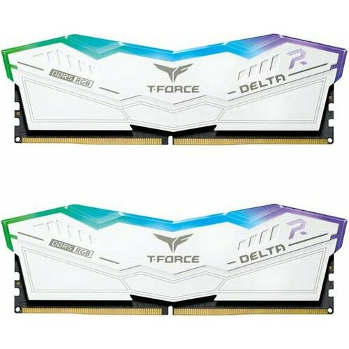 Оперативная память 32Gb DDR5 7800MHz Team T-Force Delta RGB FF4D532G7800HC38DDC01 2x16Gb KIT 20490₽
