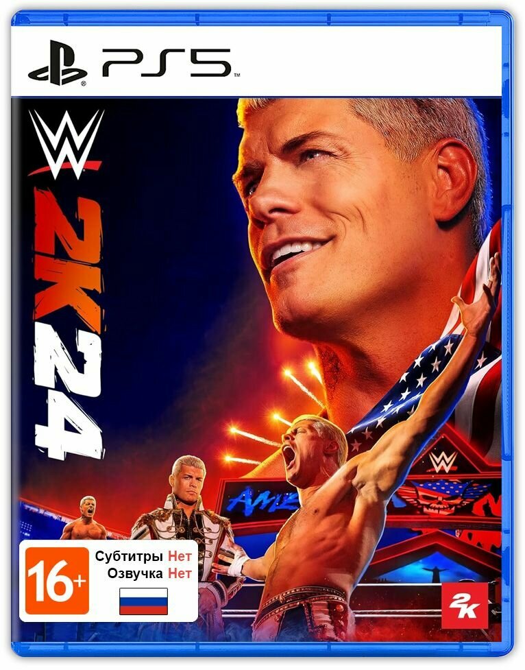 Игра WWE 2K24 (PlayStation 5, Английская версия)