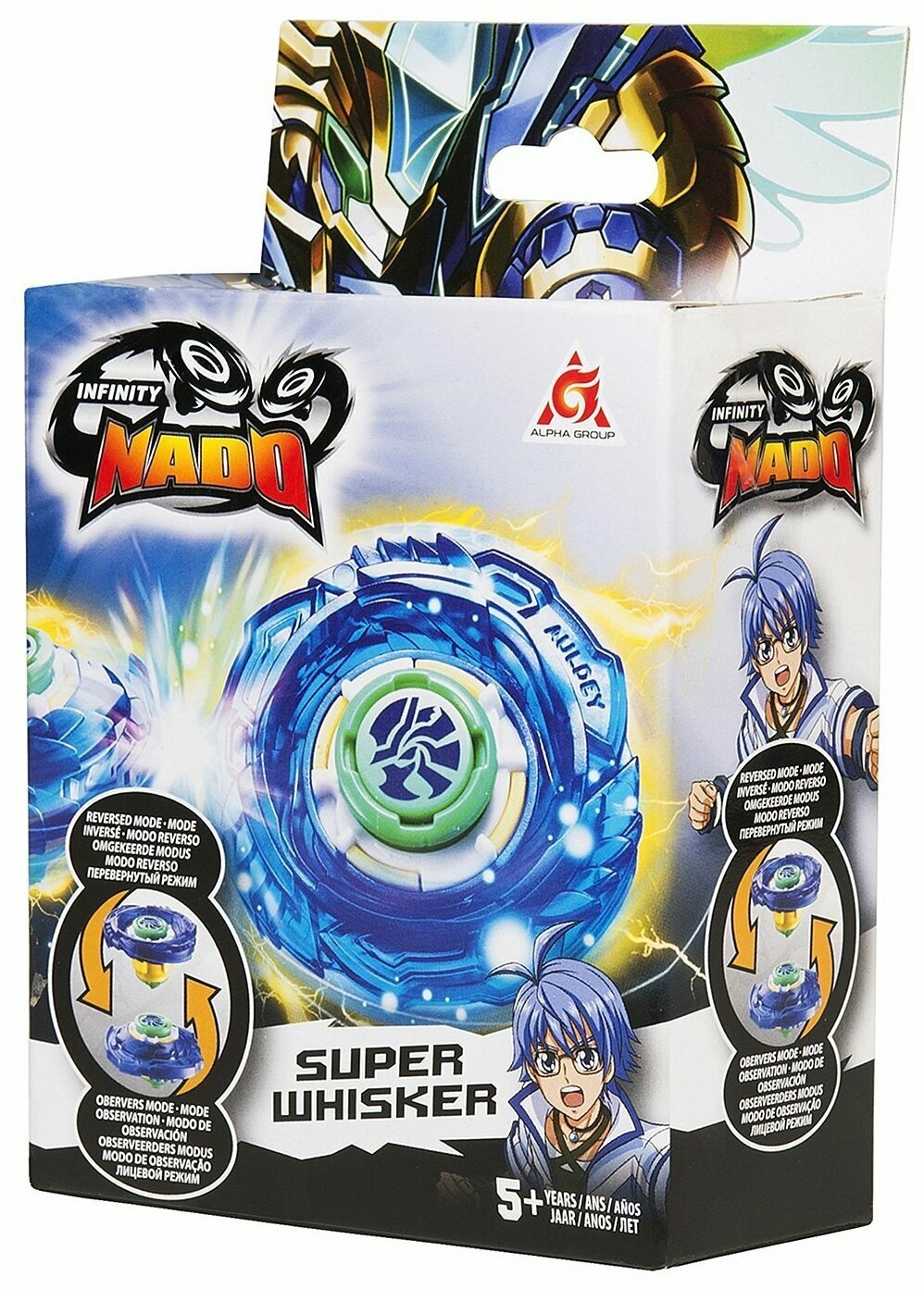 Auldey Волчок Infinity Nado Super Whisker 36042