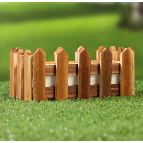 Флористическое кашпо Эдвин натуральное 16х8х6см 447₽