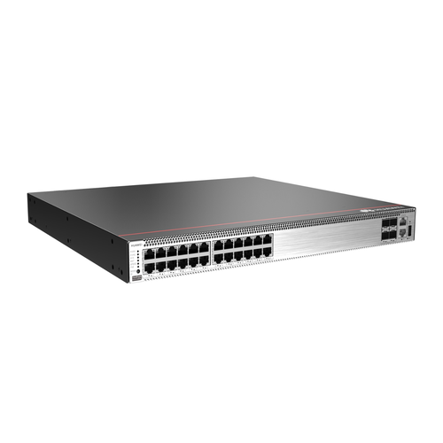 Коммутатор Huawei S5731-S24P4X (24*10/100/1000BASE-T ports, 4*10GE SFP+ports, PoE+, 2 * 1000W AC&240V DC Power Module, Basic SW) коммутатор poe bdcom s1526 24p 24 10 100 1000m poe ports 2 ge sfp ports built in ac 100 220v power supply 370w poe power rack mounted installation