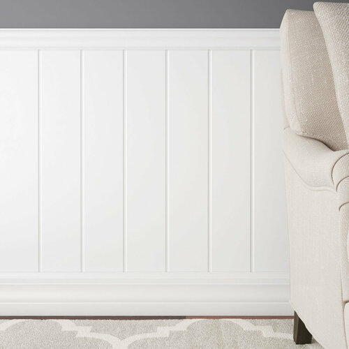 Стеновая панель ударопрочная из архитектурного ЛДФ- декора Ultrawood Ультравуд Wain 0003 1 уп6 шт 2400₽