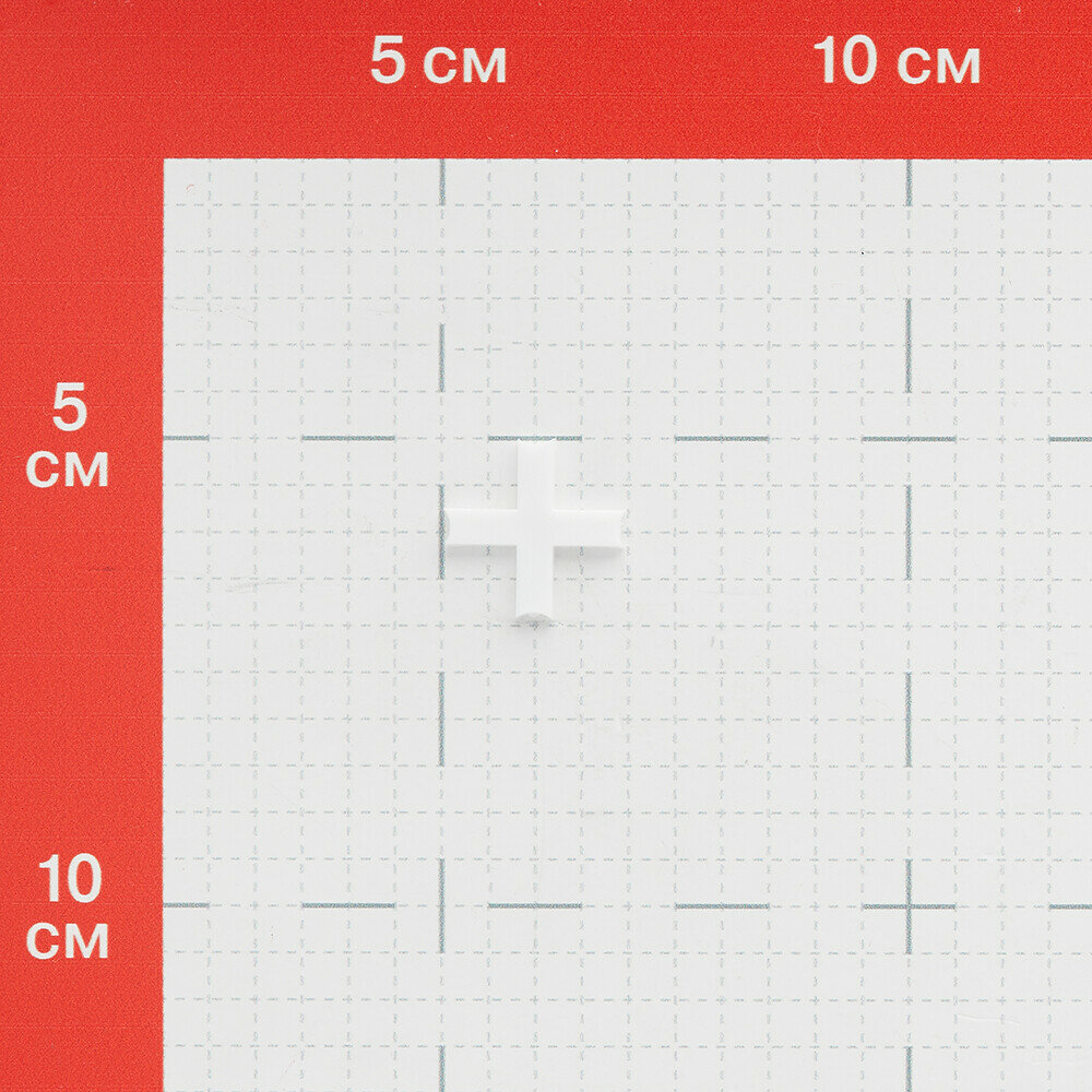 Крестики для плитки 4 мм (1000 шт.) 2526206/115240/150873 — фото 1