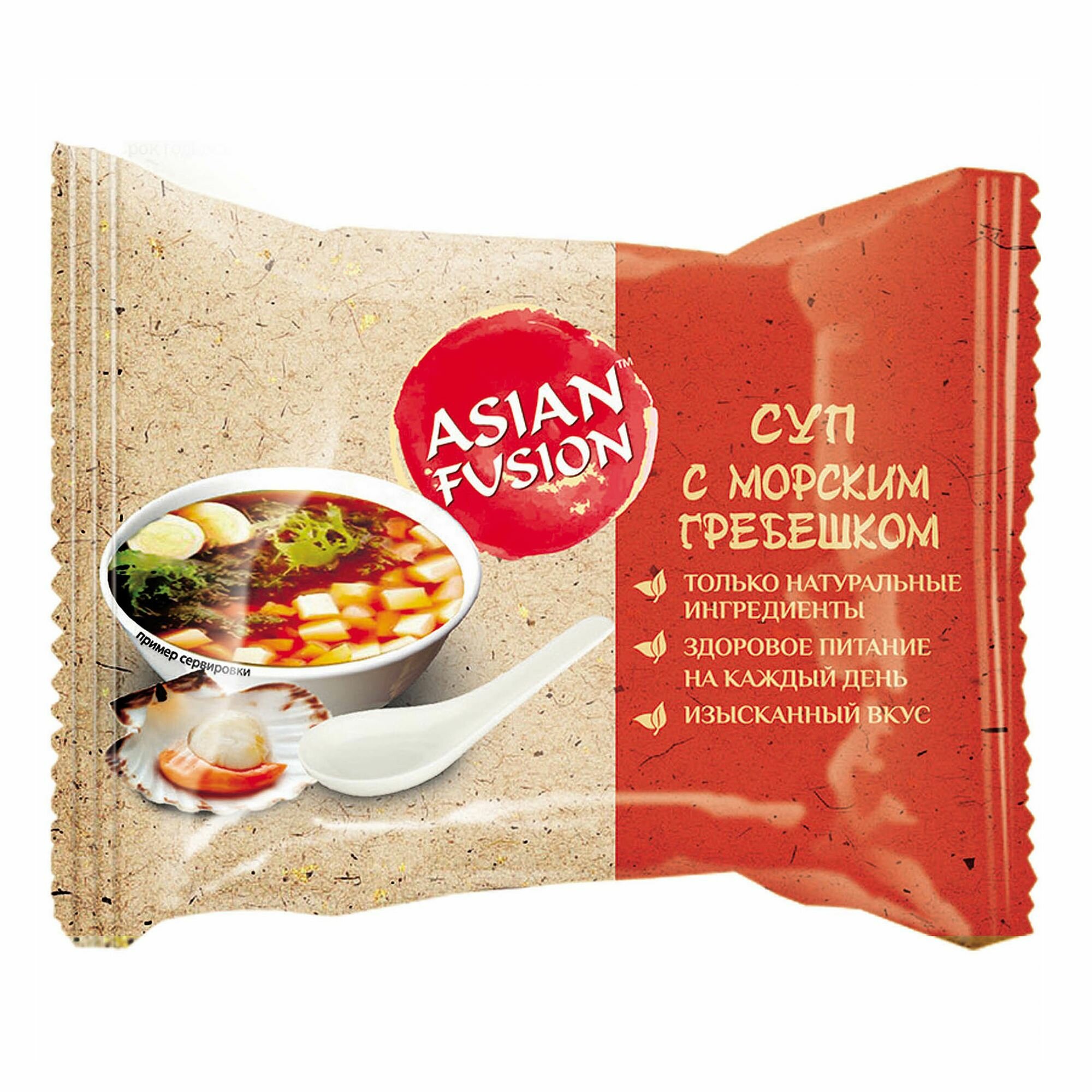 Суп Asian Fusion с морским гребешком 12 г