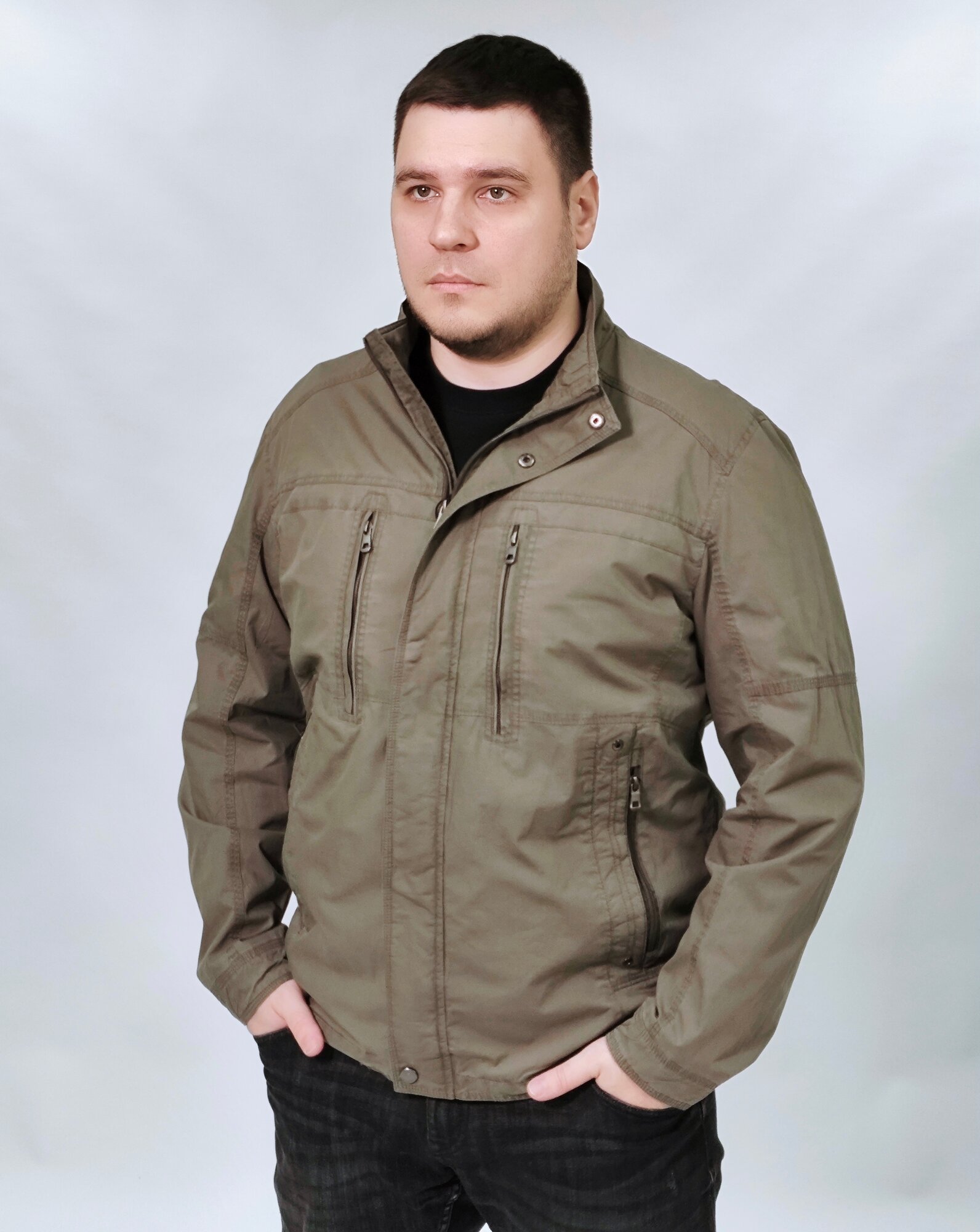 Ветровка EGPOLORS хаки 50