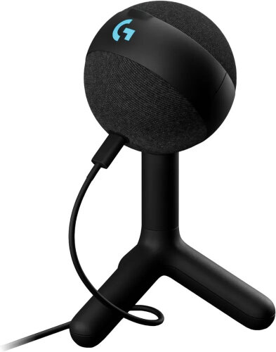 Микрофон Logitech Yeti Orb игровой черный (988-000551)