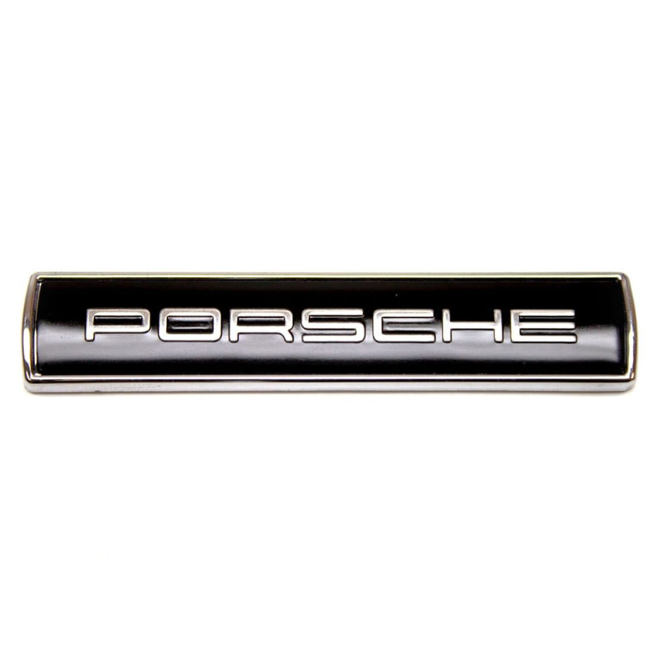 Шильдик Porsche черный универсальный