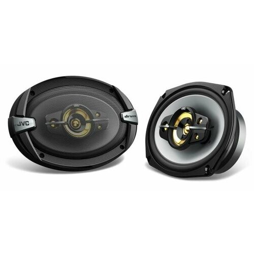 Колонки автомобильные JVC CS-DR695HP 4Ом 15x23см 6x9дюйм ком2кол коаксиальные пятиполосные 5481₽