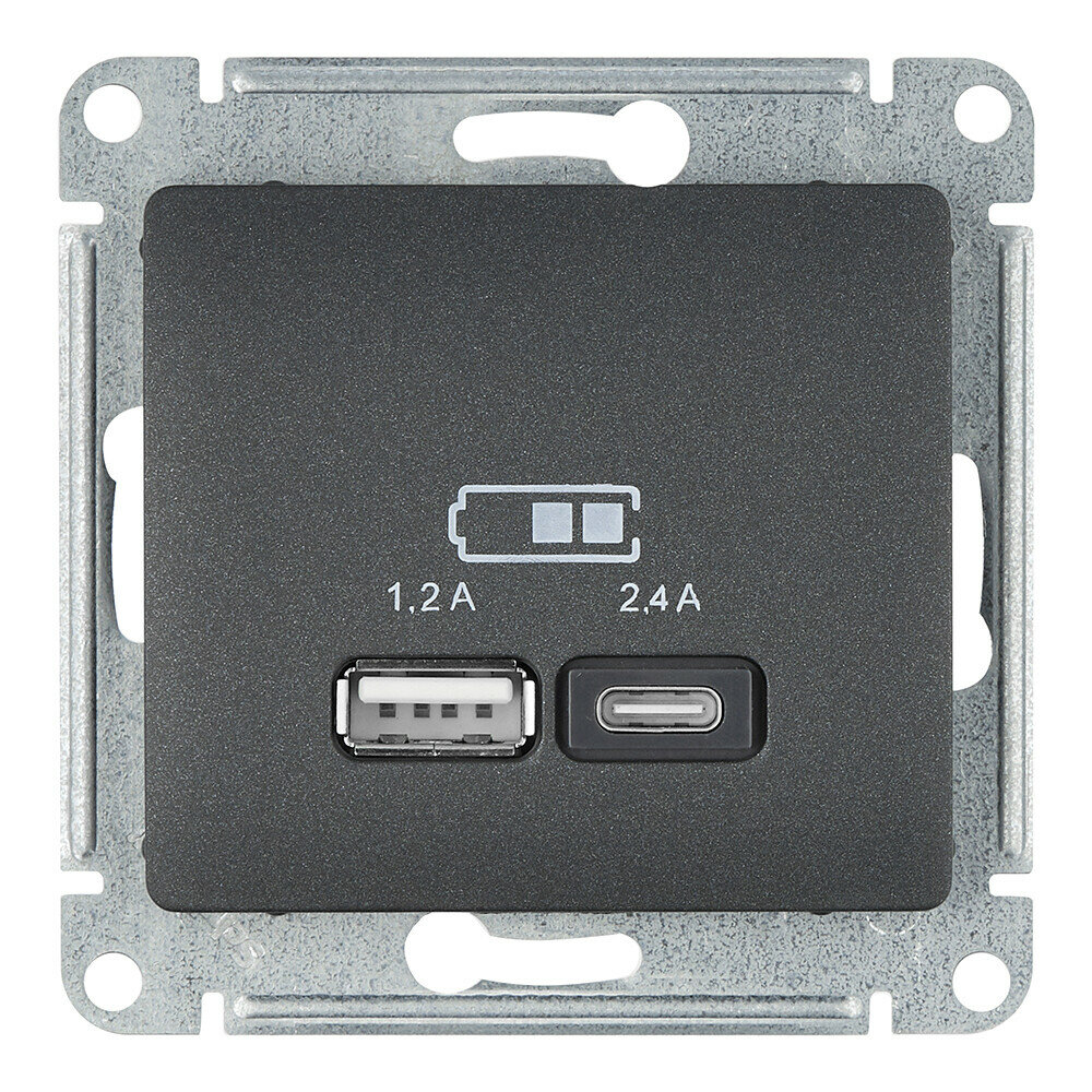 Розетка двойная USB Schneider electric - фото №3