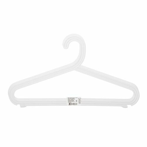 Набор плечиков Архимед р-р 48-50 3шт белый ПП 395₽