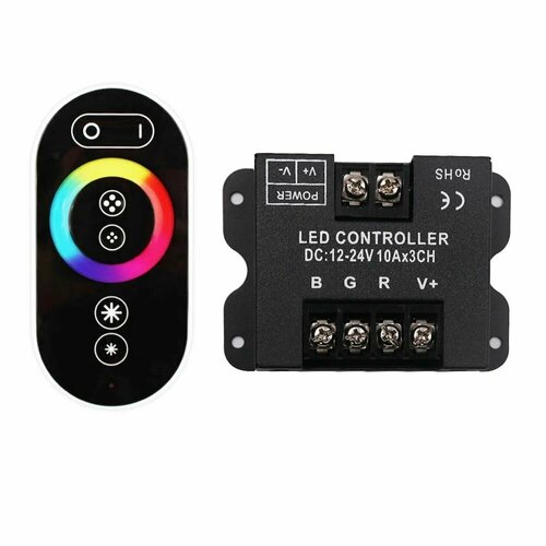 Контроллер для светодиодной RGB ленты DC 12В - 24В 30А