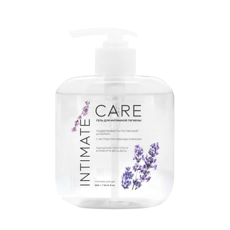 Гель для интимной гигиены Intimate Care с экстрактом лаванды и фиалки