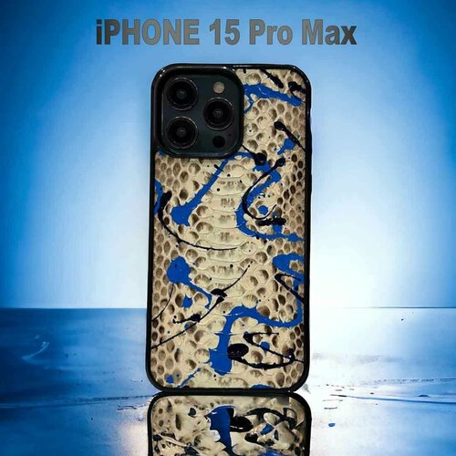 Чехол для IPhone 15 Pro Max из настоящего питона