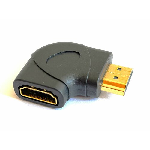 Переходник угловой HDMI-F (гнездо) - HDMI-М (штекер) Vention 90 Правый