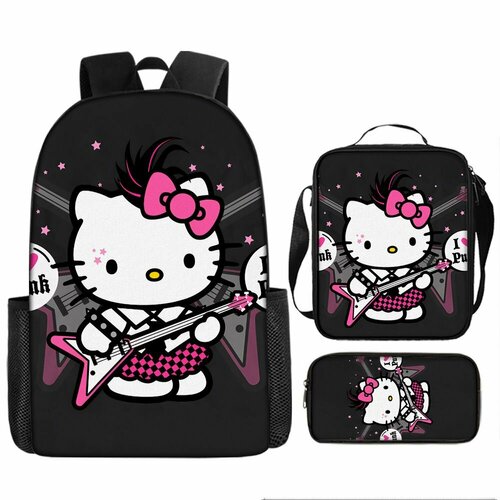 Рюкзак сумка пенал Hello Kitty канцелярский набор hello kitty 6 предметов pvc пенал